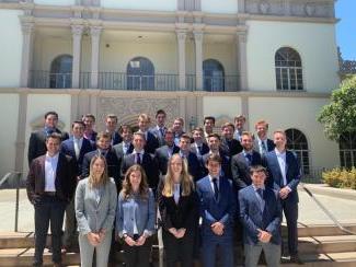 San Diego Sports Consulting Program students